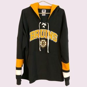 Boston Bruins NHL Officially Licensed Drawstring Hoodie